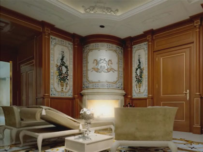 Posatore mosaicista, rivestimenti in mosaico.