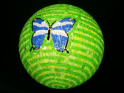 Posatore mosaicista, rivestimenti in mosaico.